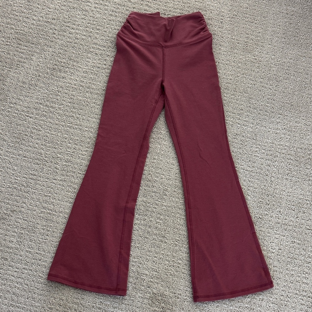 Old Navy Girls Pink Flared Leggings
